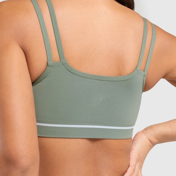 GYMSHARK CONTRAST SEAMLESS SPORTS BRA - Picture 5 of 7